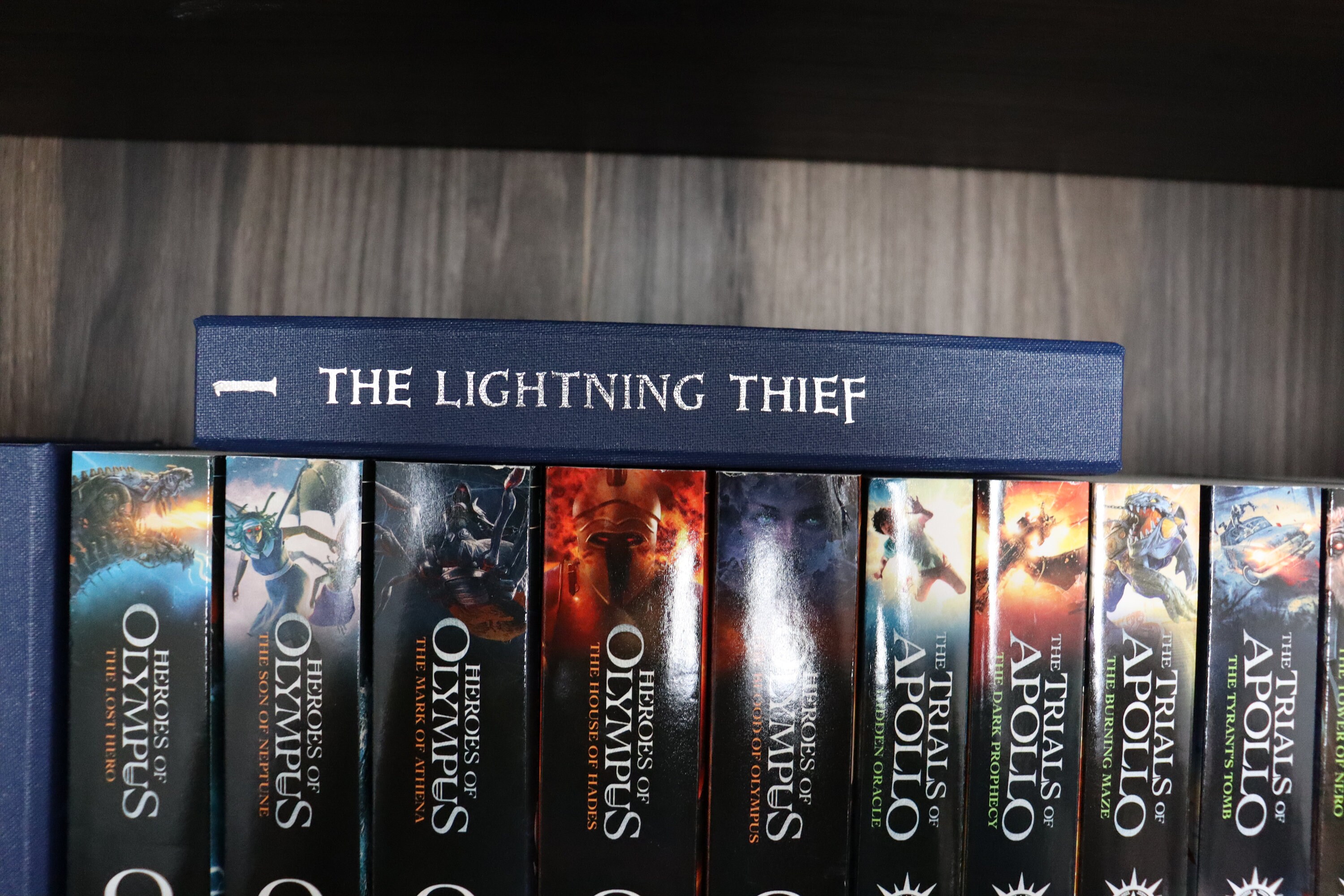 Percy Jackson and the Lightning Thief Rebound Book | Hand Made, Rebind ...