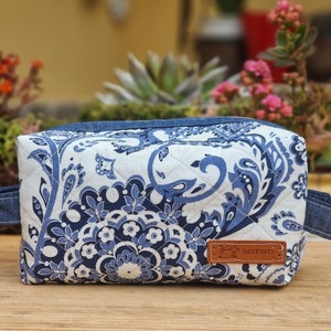 Piccola beauty case trapuntata