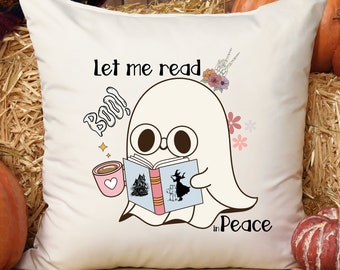 Ghost Read Book png svg, Bookish Halloween, Bookworm png, Halloween Librarian, Teacher Halloween, Book Lover Gift, Spooky Readers png