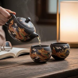 Op de afbeelding: Een witte keramische mok met een zwart handvat en de tekst "But First, Coffee" in een zwarte, handgeschreven lettertype. De mok staat op een wit oppervlak.