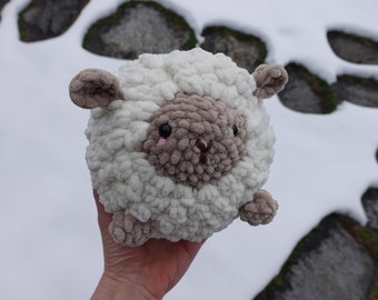 Crochet Sheep Plush Amigurumi