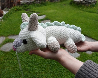 Crochet Haku Plushie from Spirited Away