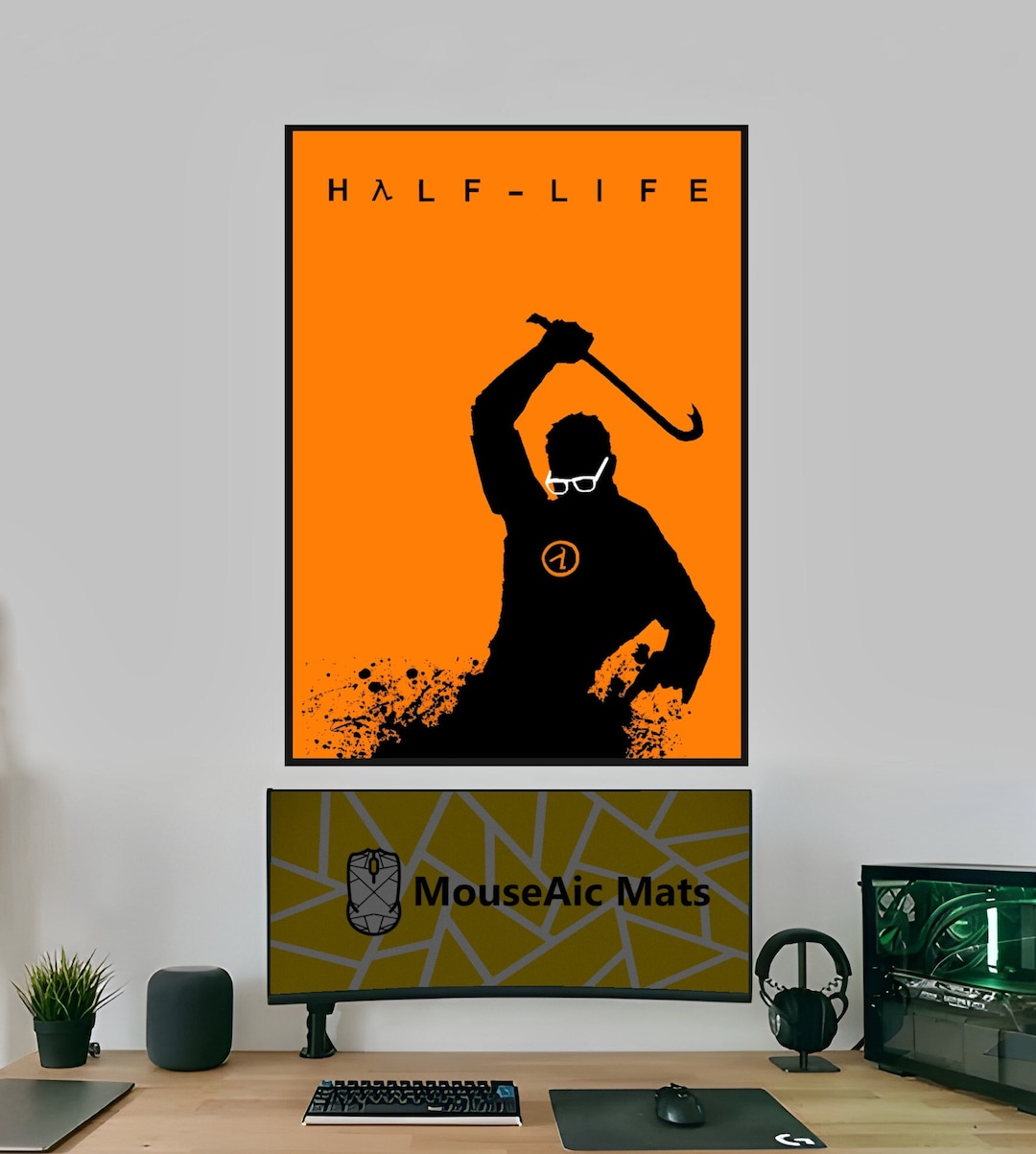 Half-life Poster Large Half Life Poster Gaming Poster for Half-life ...