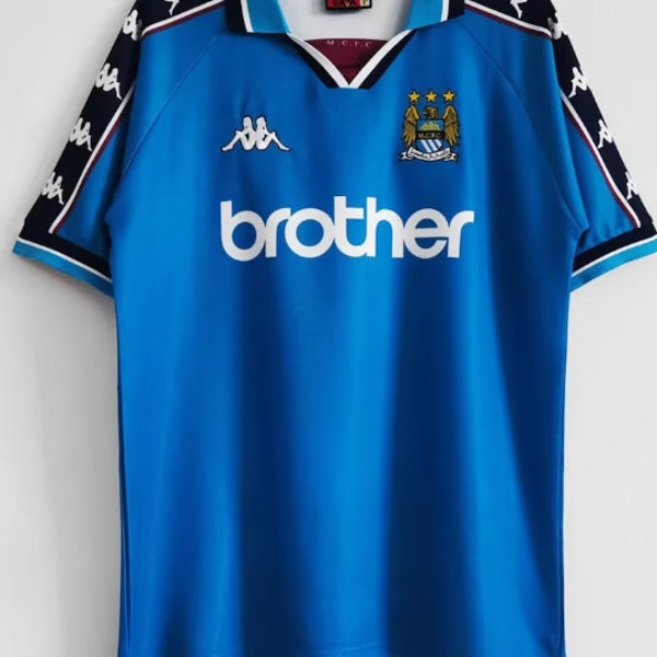 MCFC Manchester City Home Retro 1997 - 1999