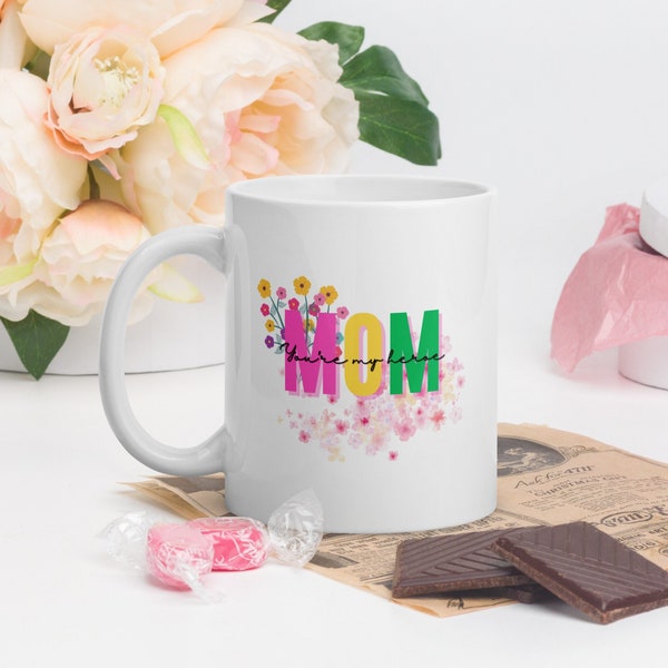 Taza personalizada para Mamá - Taza de café mamá - Regalo de cumpleaños para mamá - Regalo el Día de la Madre - Taza de café para mamá