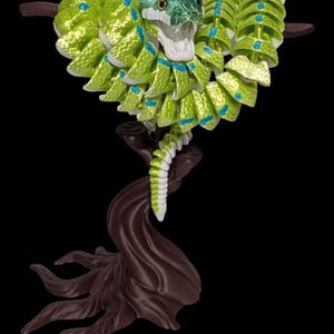 Green Tree Snake 3D Print