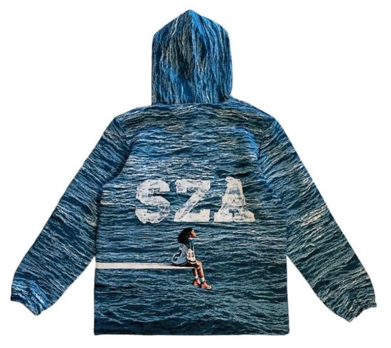 Custom Handmade Tapestry Hoodie - SZA SOS Album Cover - Etsy