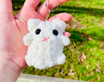 Crochet Bunny Keychain