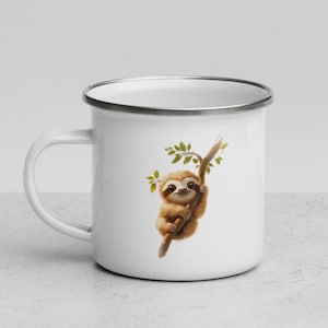 Niedliche Faultier Tasse - Slow Sips, Cozy Vibes!