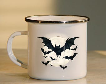 Halloween Haunted Bats Mug