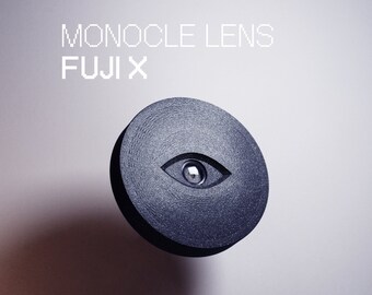 Fuji X Disposable camera MONOCLE LENS (FUJI X mount) 28mm