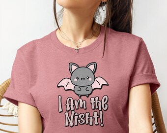 Halloween Vampire Bat T-shirt Spooky doodle cute Halloween Women's Tee Gift Funny shirt Trick Treat Halloween party tee Fall T shirt Dracula