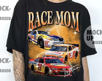 Custom Race Mom T-Shirt Design: Personalized Supercar PNG (Digital Download)