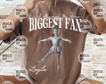 Personalized Gymnastic Support PNG, Custom Fan Quote and Name Design for Shirts, Transparent Background PNG