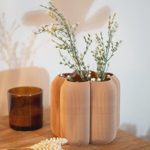 Caribe Pot - Moderne Vase / Blumentopf innen / Deko Innen / Geschenk / Büro / Schreibtischdeko
