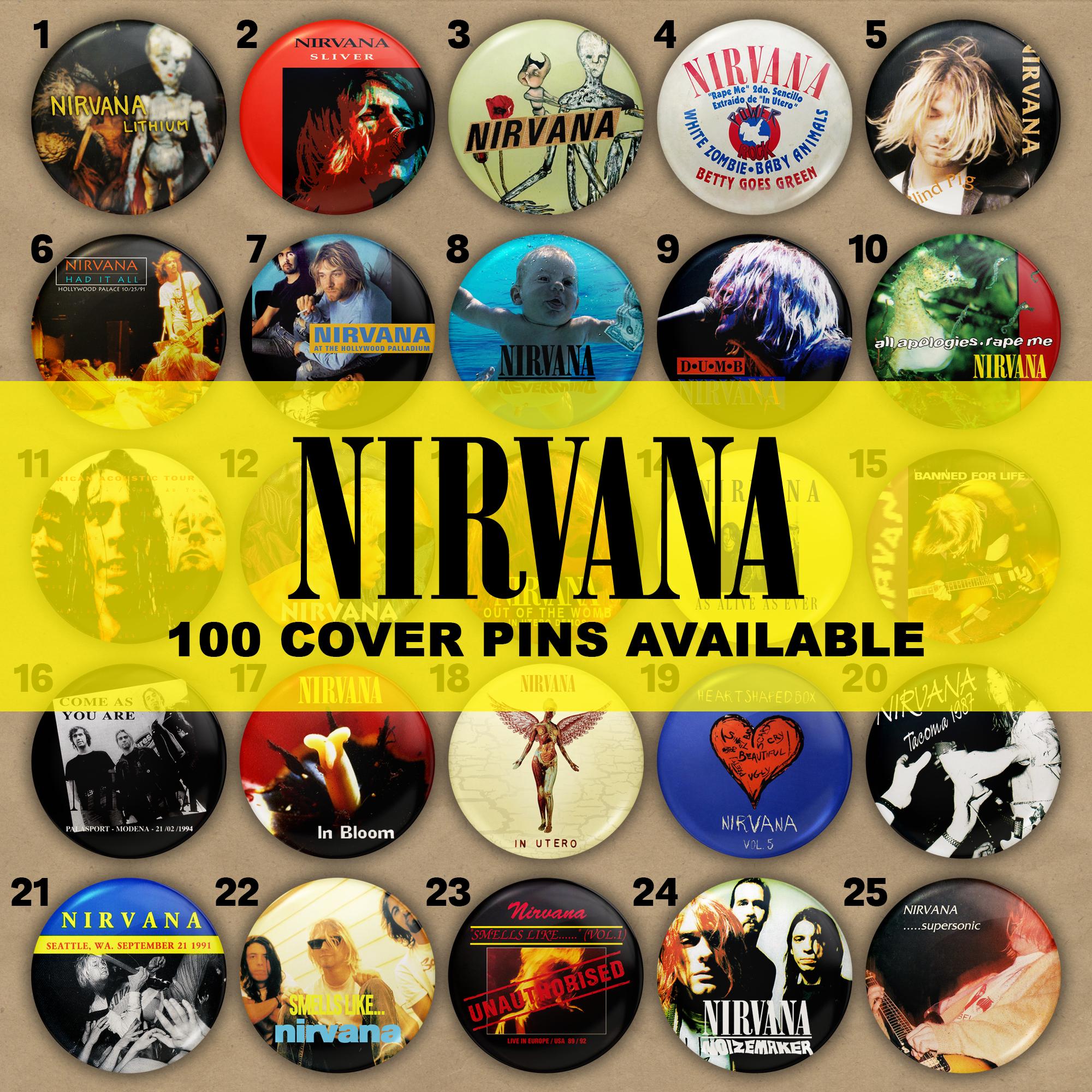 Nirvana pin - Etsy 日本