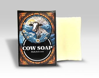 100% Beef Tallow Soap - Cow Soap