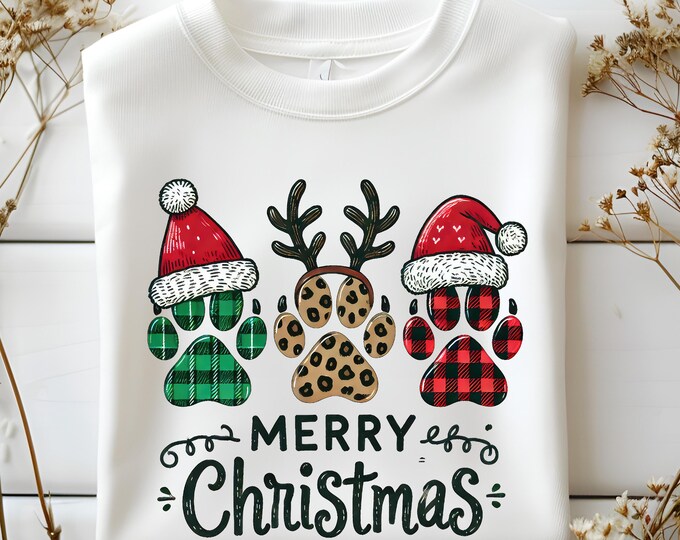 Dog Christmas png, Pet Christmas Design, Cat Christmas png, Festive Pet Graphic, Cute Holiday Pets Illustration, Christmas Sublimation png