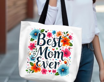 Best Mom Ever PNG, Mother's Day Sublimation Design Download, Floral Mom Clipart, Happy Mother's Day Gift, Coquette Mom Png, Mom Clipart, png