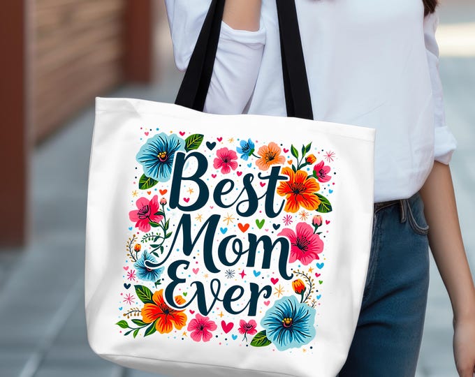 Best Mom Ever PNG, Mother's Day Sublimation Design Download, Floral Mom Clipart, Happy Mother's Day Gift, Coquette Mom Png, Mom Clipart, png