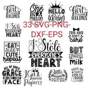 baby SVG Bundle, Baby Onesie SVG, Funny Baby svg, baby newborn svg, Newborn SVG Bundle, Baby Quote Bundle, Cute Baby Sayings svg, kids Png