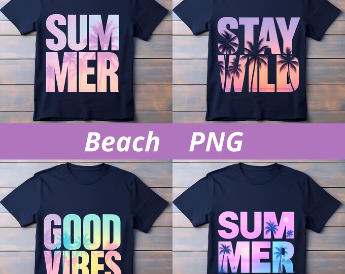 Summer Png Bundle, Summer PNG, Summer Beach Vibes PNG, Ocean Png, Vacation Png, Summer Season Png, Cruise Bundle,End of School PNG, Beach