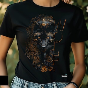 Chemise de loup, esprit de loup, cadeau pour les amateurs de Wild Soul et de loup, cadeaux pour mari et femme, chemise rétro vintage, amoureux des animaux de la forêt