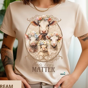 Vegan shirt for farm animal lovers, Their lives matter t-shirt, gift for vegans, veganism t-shirt, Christmas gift, animal liberation tee