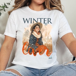 Winter Lover Shirt, Winter Clothes, Season of the Year Shirt, Christmas Gift for Women, winter gift, winter wonderland