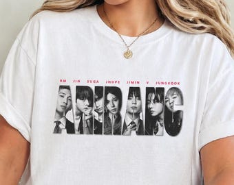 Arirang bts, BTS World Tour 2026, Koszulka z gadżetami, Bangtan Merch 2026, Bluza z kapturem z koncertu BTS, Kpop Army, Prezent dla Kpopu, Unisex Kpop T-shirt