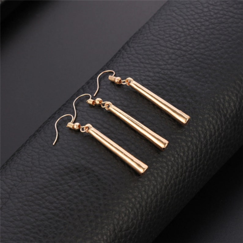 Zoro Earrings, Gold Zoro Earring, Anime Earrings,3 Pcs Set Earrings, Cosplay Earring, Zoro Clip On Earring, Dangle and Drop Earring, Jewelry Ear Hook