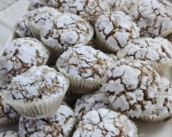 Marokkanische Kekse und Kekse, hausgemachtes Mandelgebäck