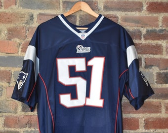 Raro Jerod Mayo 51 New England Patriots Auténtico en el campo Jersey con etiquetas