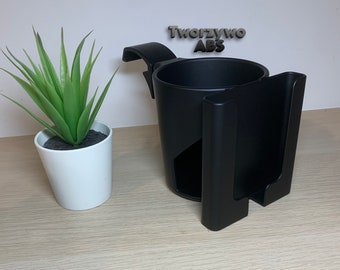 Cup holder uchwyt na kubek i telefon 2w1 premium matowy do wózka THULE