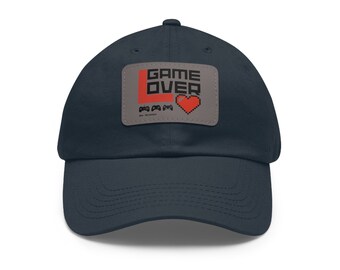 Gorra Game Lover/ Alternative Hat with Leather Patch (Rectangle)