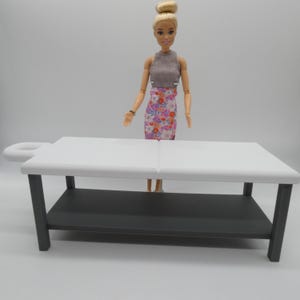 1/6 Scale Doll Furniture Decor Massage Table Choose Your Colors Barbie Integrity FR 1:6 Diorama