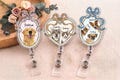 Custom Pet Badge Reel, Personalized Dog Cat Badge Reel, Retractable ID Holder for Vet Tech Nurse Gift product logo