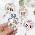 Custom Pet Badge Reel, Personalized Dog Cat Badge Reel, Retractable ID Holder for Vet Tech Nurse Gift product logo