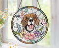 Custom Pet Portrait Glass Suncatcher, Custom Dog Portrait From Photo, Custom Cat Portrait, Stained Glass Dog Memorial, Dog Memorial Gifts product logo