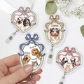 Custom Pet Portrait Badge Reel, Personalized Dog Cat ID Holder, Nurse Acrylic Accessory, Retractable Badge Holder, ID Badge Buddy product logo