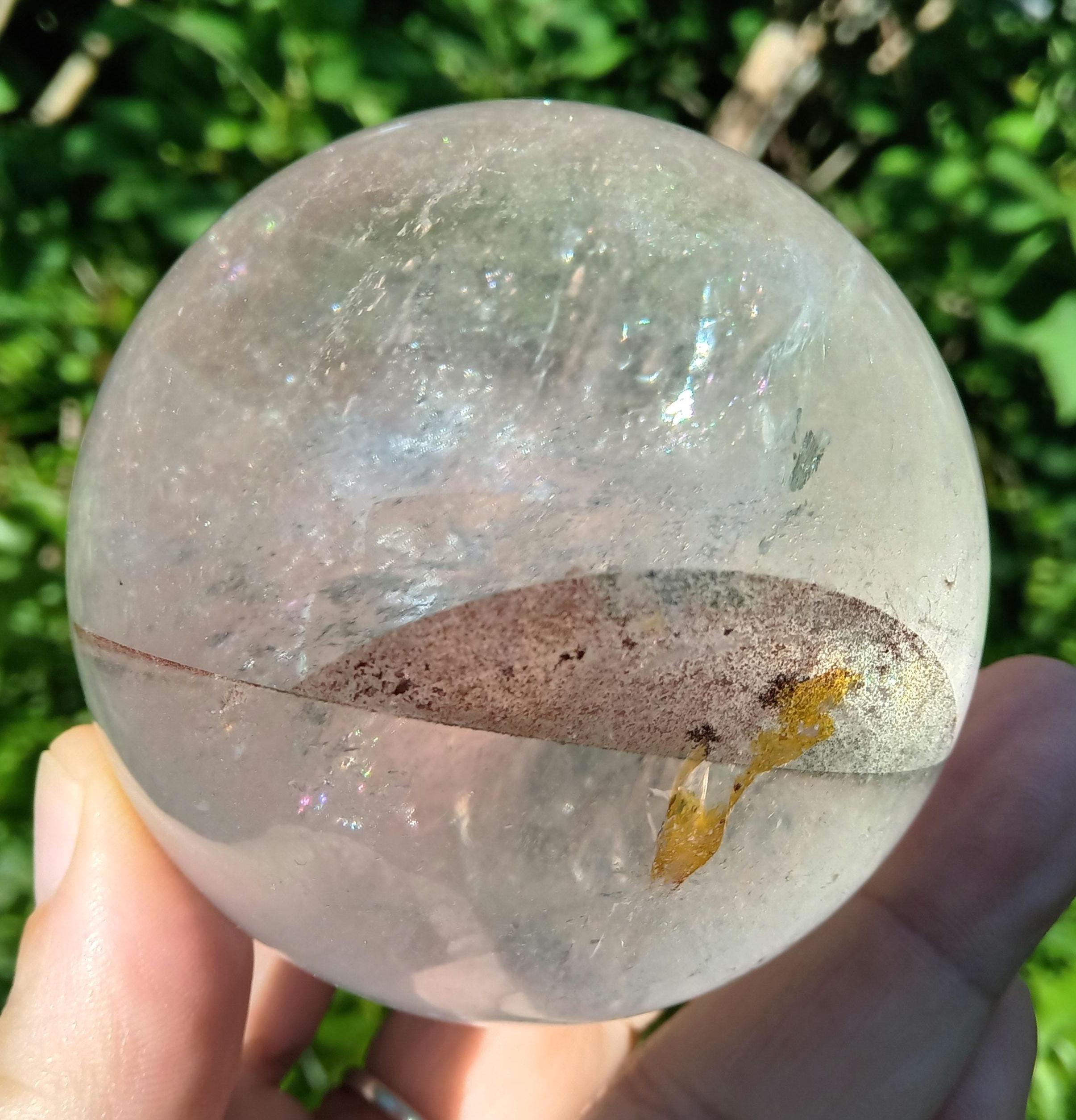 Garden Quartz Crystal Sphere: 2.5