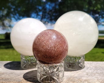Sunstone Sparkly Sphere; 2
