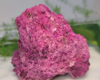 Raw natural crazy sparkly Honeycomb Ruby: 3