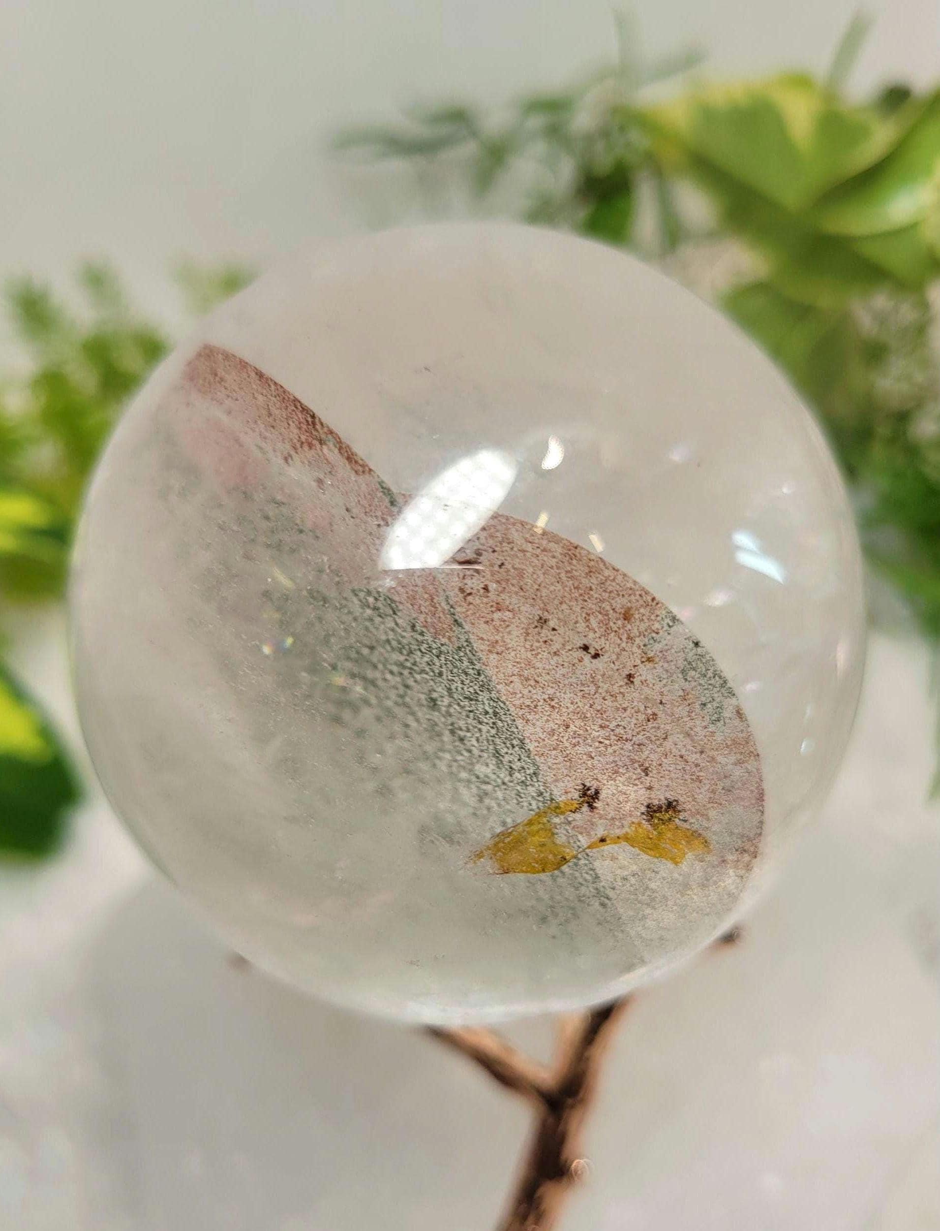 Garden Quartz Crystal Sphere: 2.5