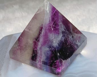 Fluorite Crystal Pyramid 1.5"