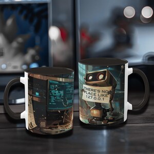 No Place Like 127.0.0.1 Mug - Network Admin Gift