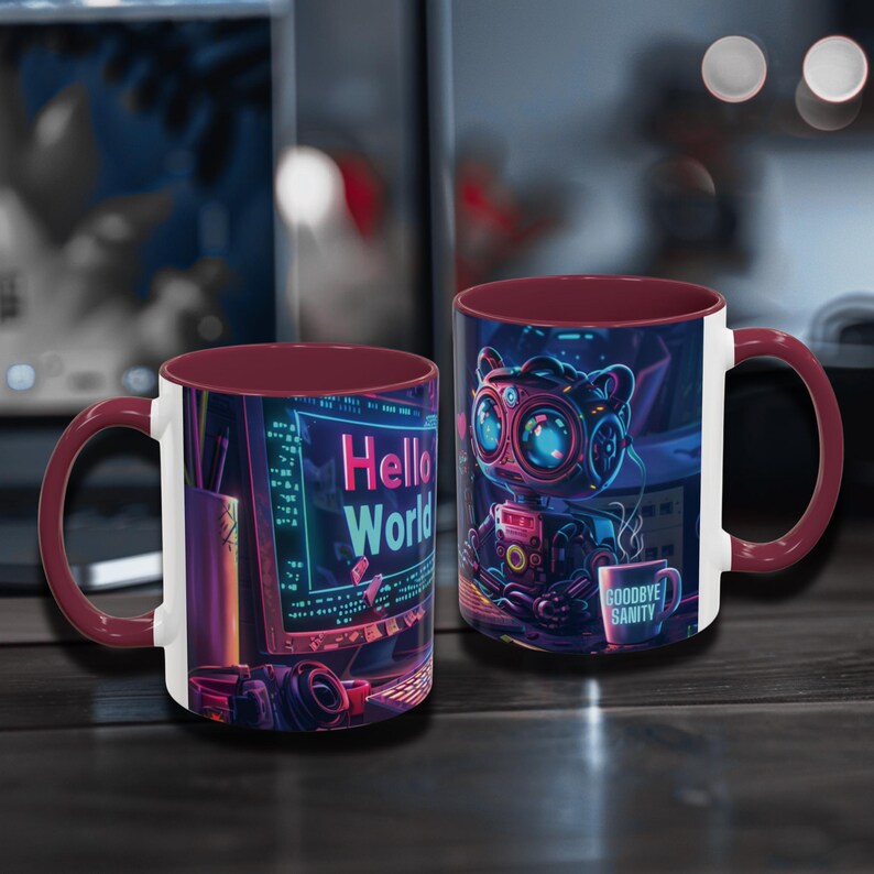 Python Programming Mug - Hello World - Developer Gift image 7