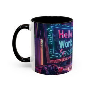 Python Programming Mug - Hello World - Developer Gift image 5