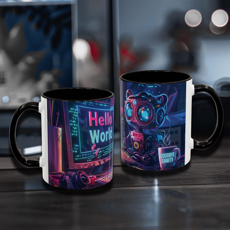 Python Programming Mug - Hello World - Developer Gift image 4