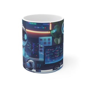 Taza para desarrollador de Stack Overflow: regalo humorístico para programadores imagen 4
